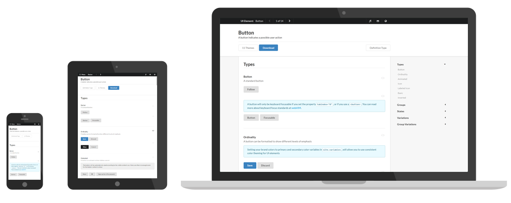 data-tab semantic ui UI Semantic